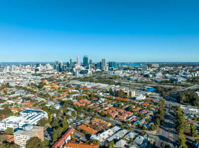 Aerial Image of WEST PERTH