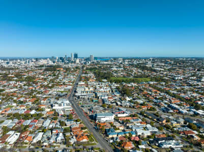 Aerial Image of NORTH PERTH