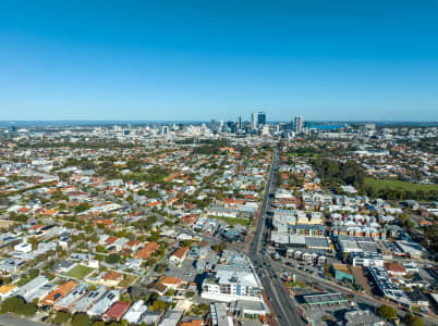 Aerial Image of NORTH PERTH
