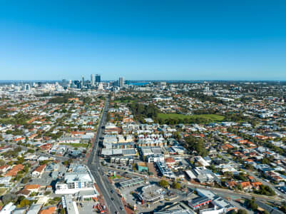 Aerial Image of NORTH PERTH