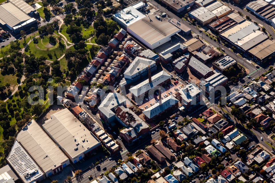 Aerial Image of Brunswick Brickworks