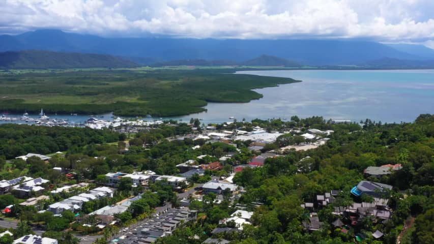 Aerial Image of PORT DOUGLAS