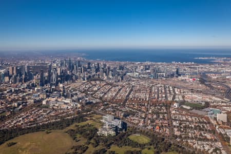 Aerial Image of PARKVILLE