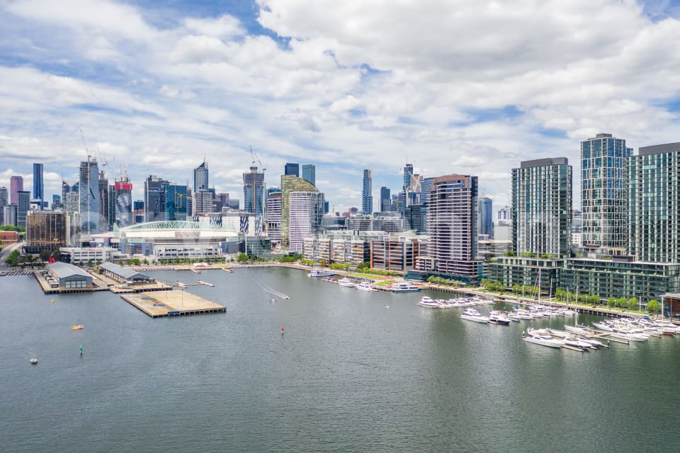 Aerial Image of Docklands