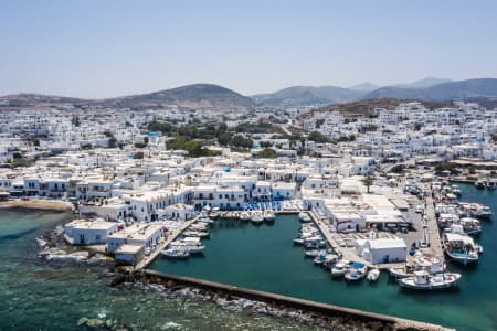 Aerial Image of NAOUSA HARBOUR AND FORESHORE