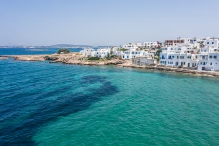 Aerial Image of NAOUSA PAROS GREECE