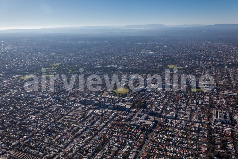 Aerial Image of Brunswick East