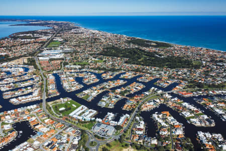 Aerial Image of HALLS HEAD