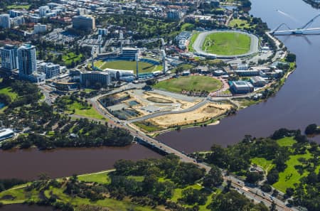 Aerial Image of EAST PERTH
