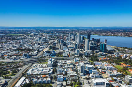 Aerial Image of WEST PERTH