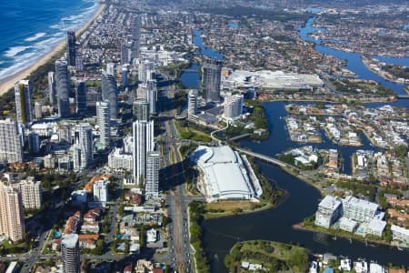 Aerial Image of GOLD COAST CONVENTION AND EXHIBITION CENTRE