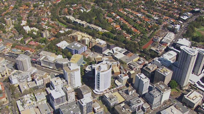 Aerial Image of ST LEONARDS