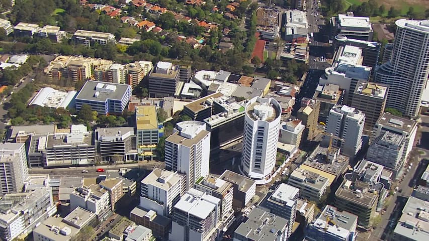 Aerial Image of ST LEONARDS