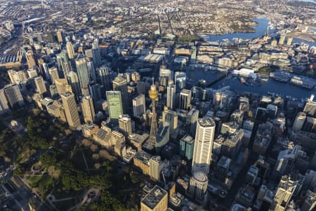 Aerial Image of SYDNEY EARLY MORNING