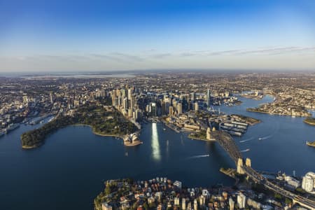 Aerial Image of SYDNEY EARLY MORNING