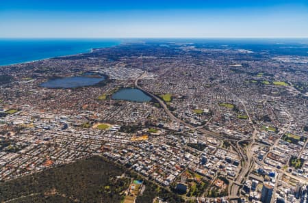 Aerial Image of WEST PERTH