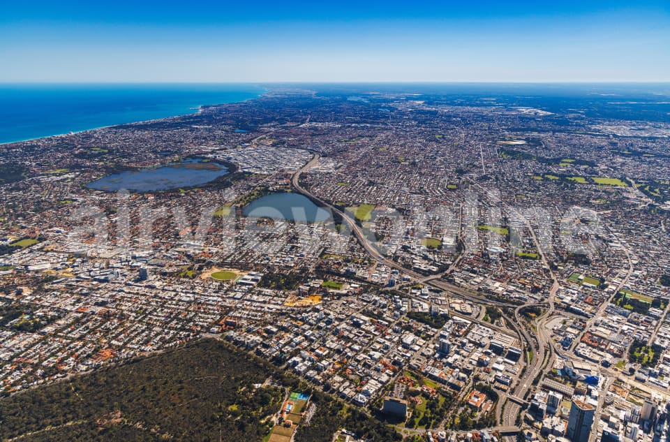 Aerial Image of West Perth