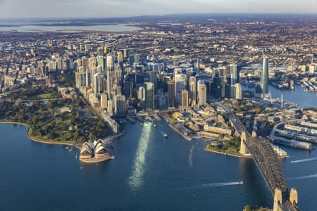 Aerial Image of SYDNEY EARLY MORNING