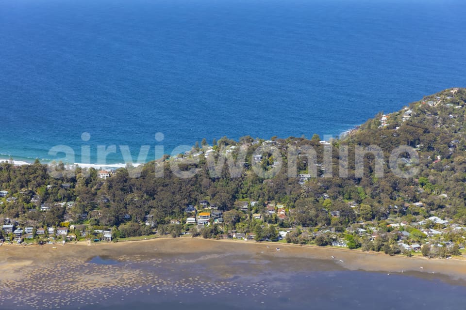 Aerial Image of Careel Bay Avalon