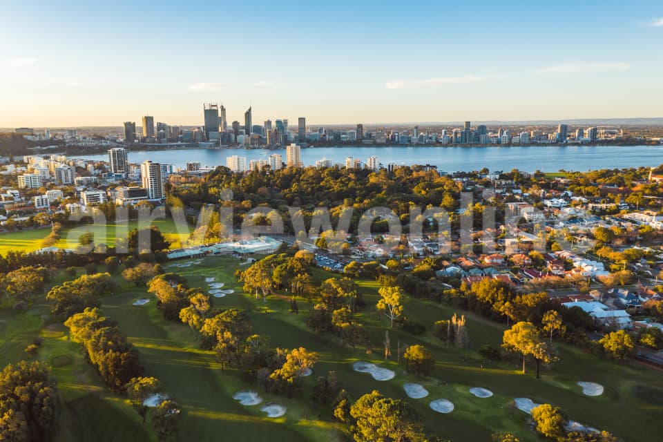 Aerial Image of South Perth Golf Course