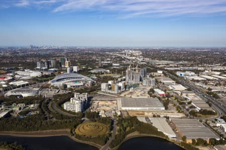 Aerial Image of SYDNEY OLYMPIC PARK