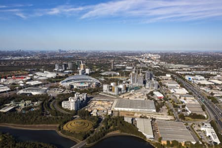 Aerial Image of SYDNEY OLYMPIC PARK