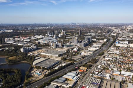 Aerial Image of SYDNEY OLYMPIC PARK