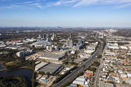 Aerial Image of SYDNEY OLYMPIC PARK