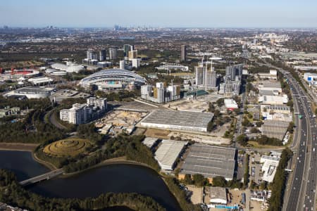 Aerial Image of SYDNEY OLYMPIC PARK