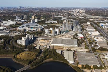 Aerial Image of SYDNEY OLYMPIC PARK