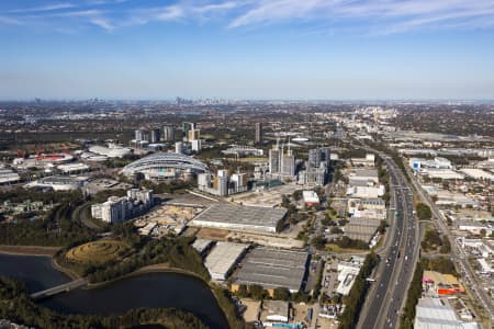 Aerial Image of SYDNEY OLYMPIC PARK