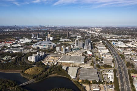 Aerial Image of SYDNEY OLYMPIC PARK