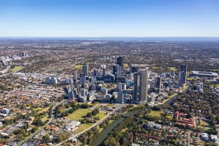 Aerial Image of PARRAMATTA