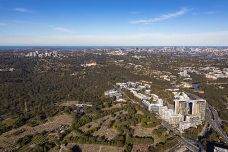 Aerial Image of NORTH RYDE