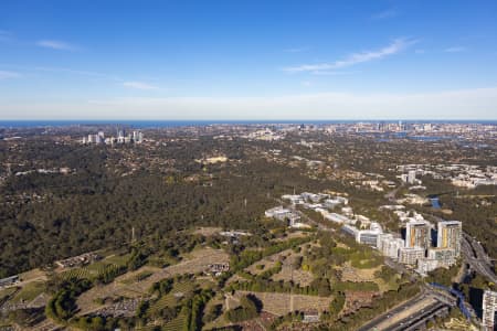 Aerial Image of NORTH RYDE