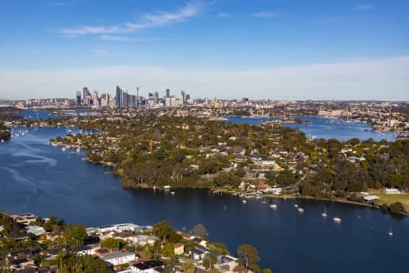 Aerial Image of HUNTERS HILL