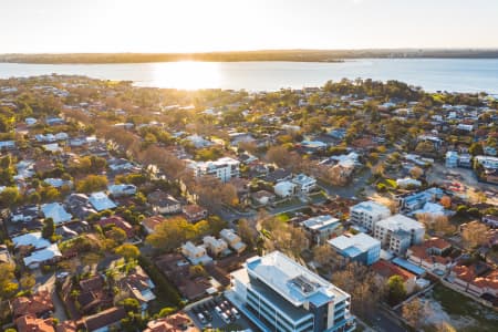 Aerial Image of CANNING BRIDGE SUNSET