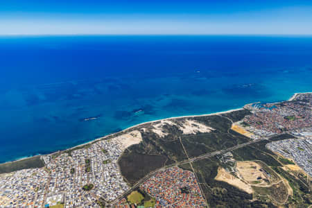 Aerial Image of BURNS BEACH