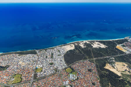 Aerial Image of BURNS BEACH