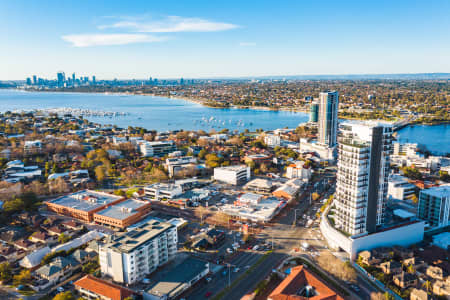 Aerial Image of CANNING BRIDGE SUNSET