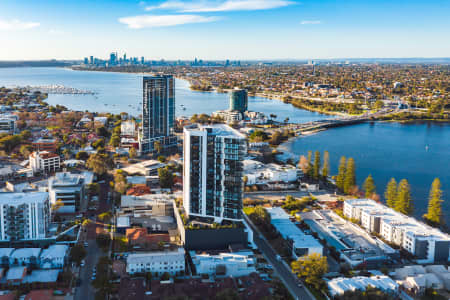 Aerial Image of CANNING BRIDGE SUNSET