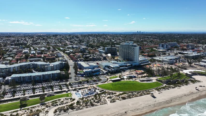 Aerial Image of SCARBOROUGH BEACH PERTH