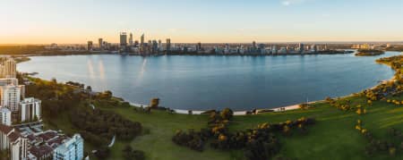 Aerial Image of SOUTH PERTH SUNSET