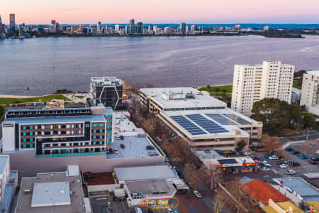 Aerial Image of SOUTH PERTH SUNSET