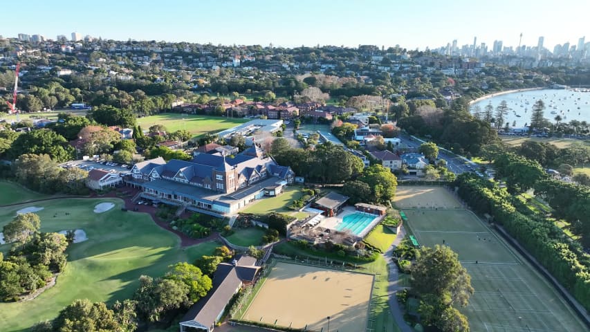 Aerial Image of THE ROYAL SYDNEY GOLF CLUB