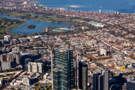 Aerial Image of SOUTHBANK HIGH RISE, MELBOURNE