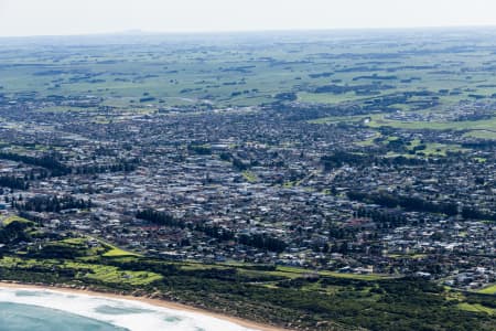 Aerial Image of WARRNAMBOOL