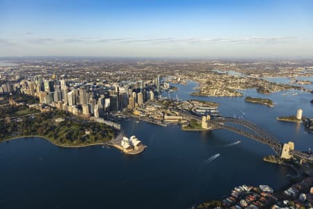 Aerial Image of SYDNEY EARLY MORNING