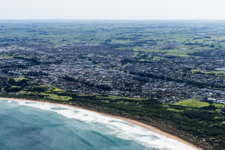 Aerial Image of WARRNAMBOOL