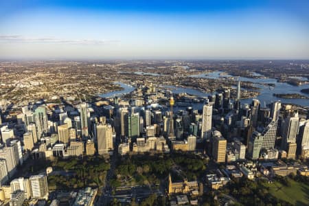 Aerial Image of SYDNEY EARLY MORNING